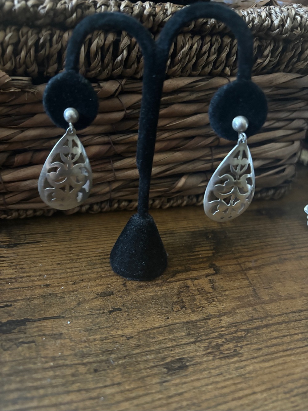 Sterling Silver Vintage Earrings